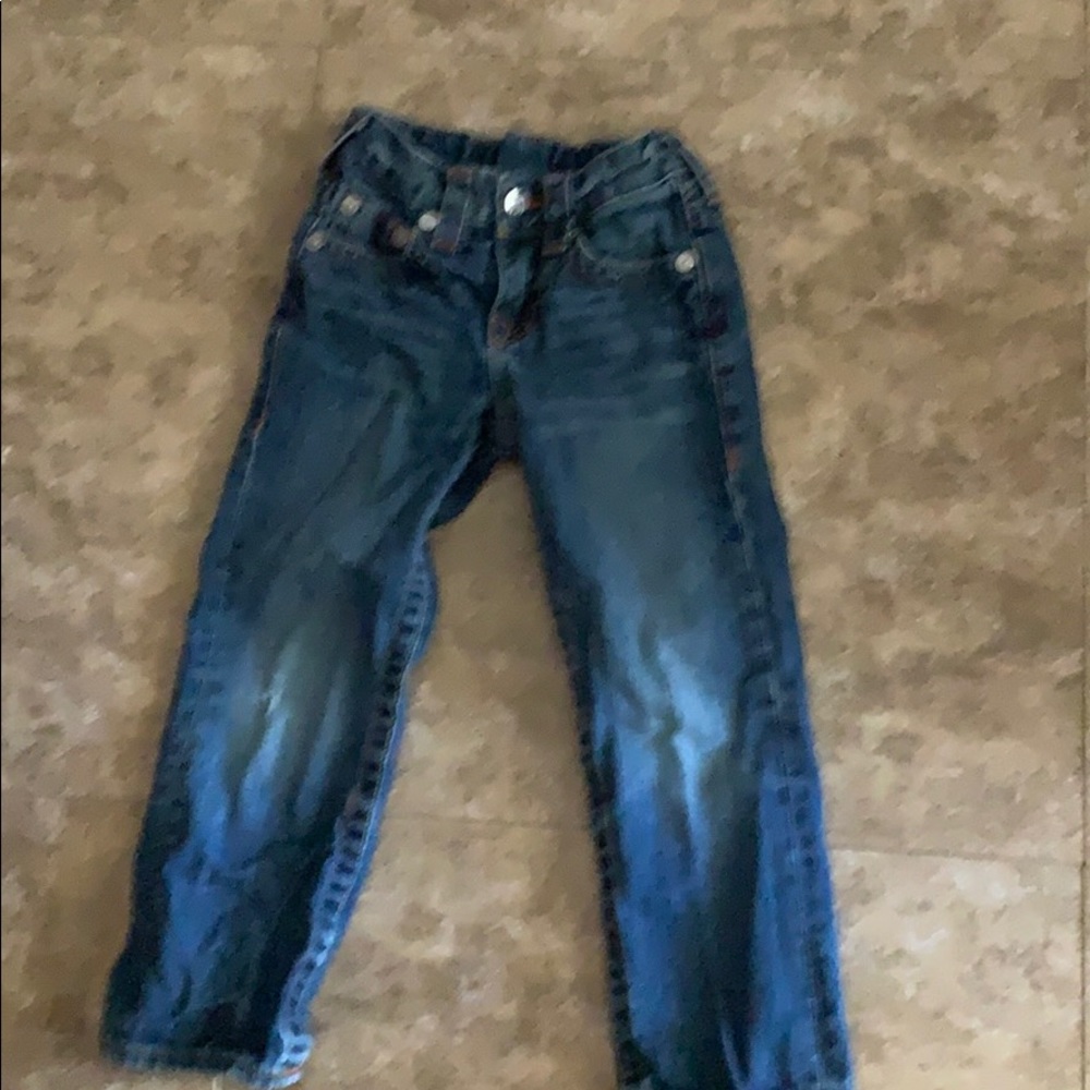 Boys faded jeans